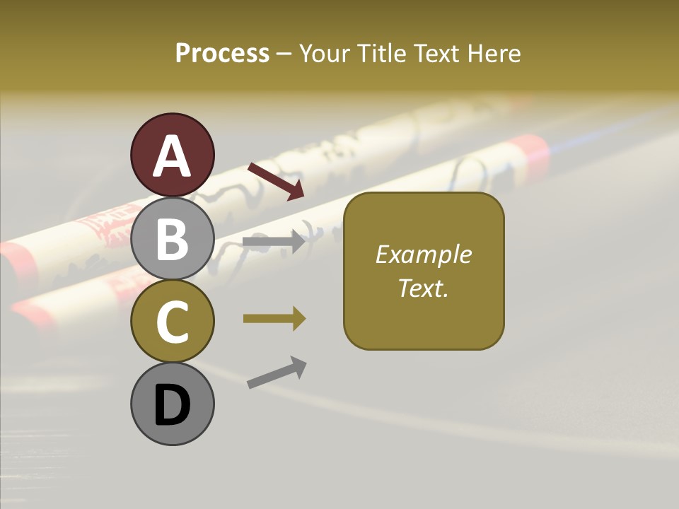Purity Black Plate PowerPoint Template