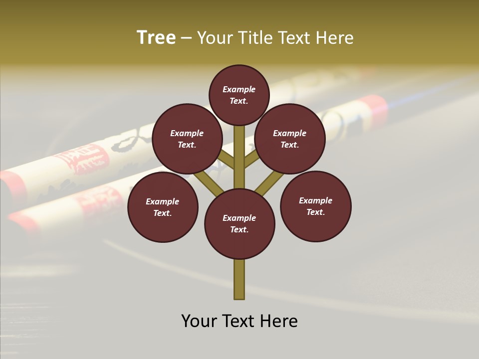 Purity Black Plate PowerPoint Template