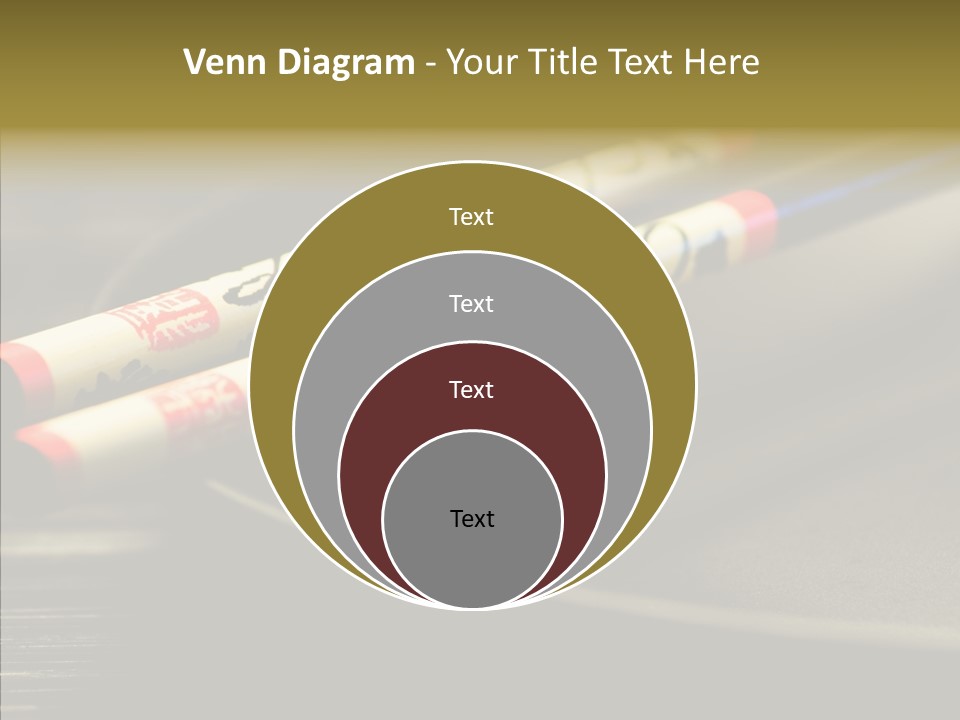 Purity Black Plate PowerPoint Template