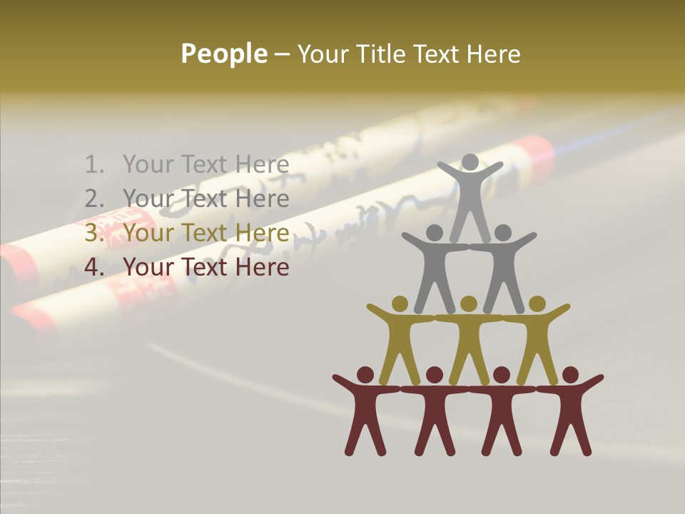 Purity Black Plate PowerPoint Template