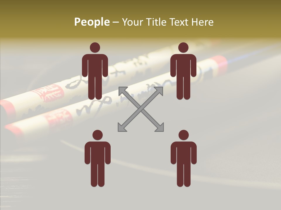 Purity Black Plate PowerPoint Template