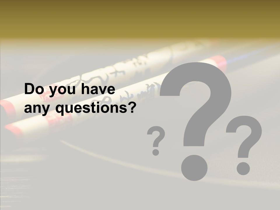 Purity Black Plate PowerPoint Template