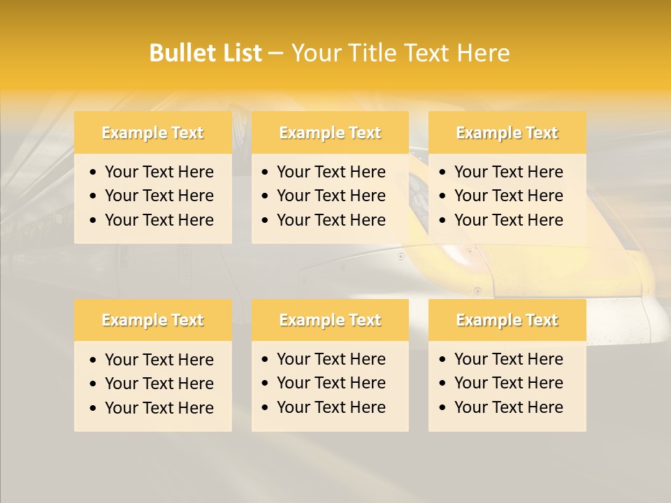 Vehicle Move Vacancy PowerPoint Template