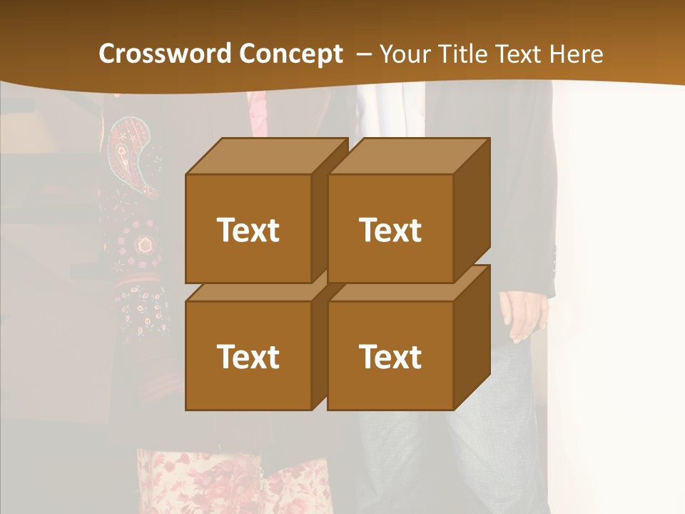 Corporate Businesspeople Casual PowerPoint Template
