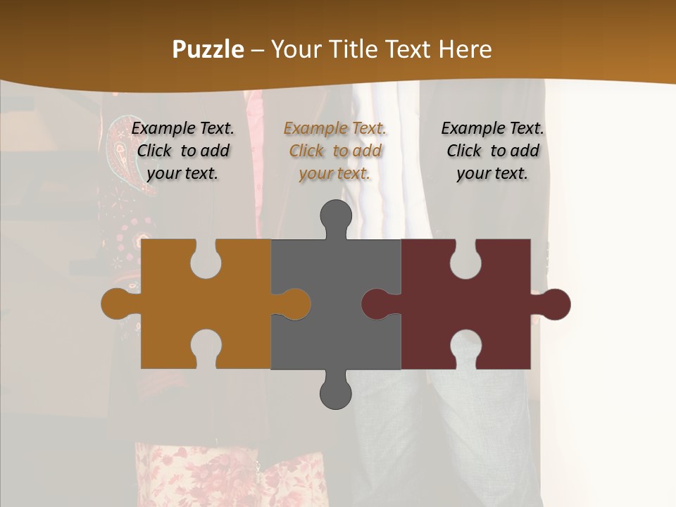 Corporate Businesspeople Casual PowerPoint Template