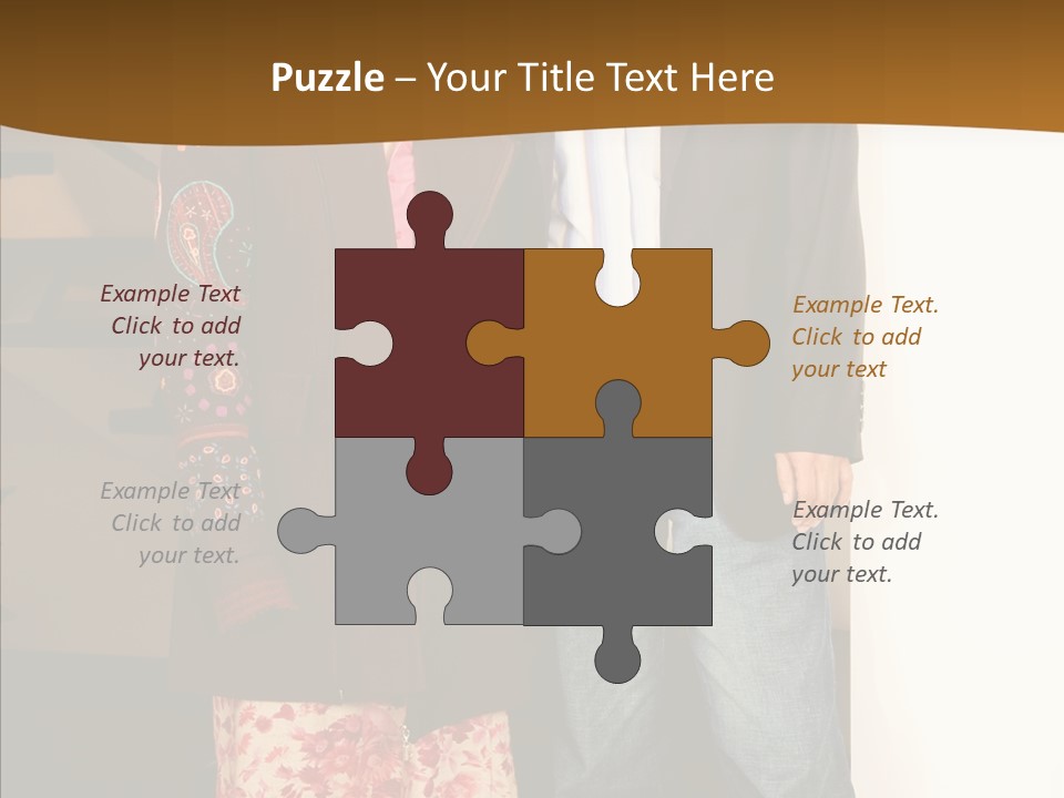Corporate Businesspeople Casual PowerPoint Template