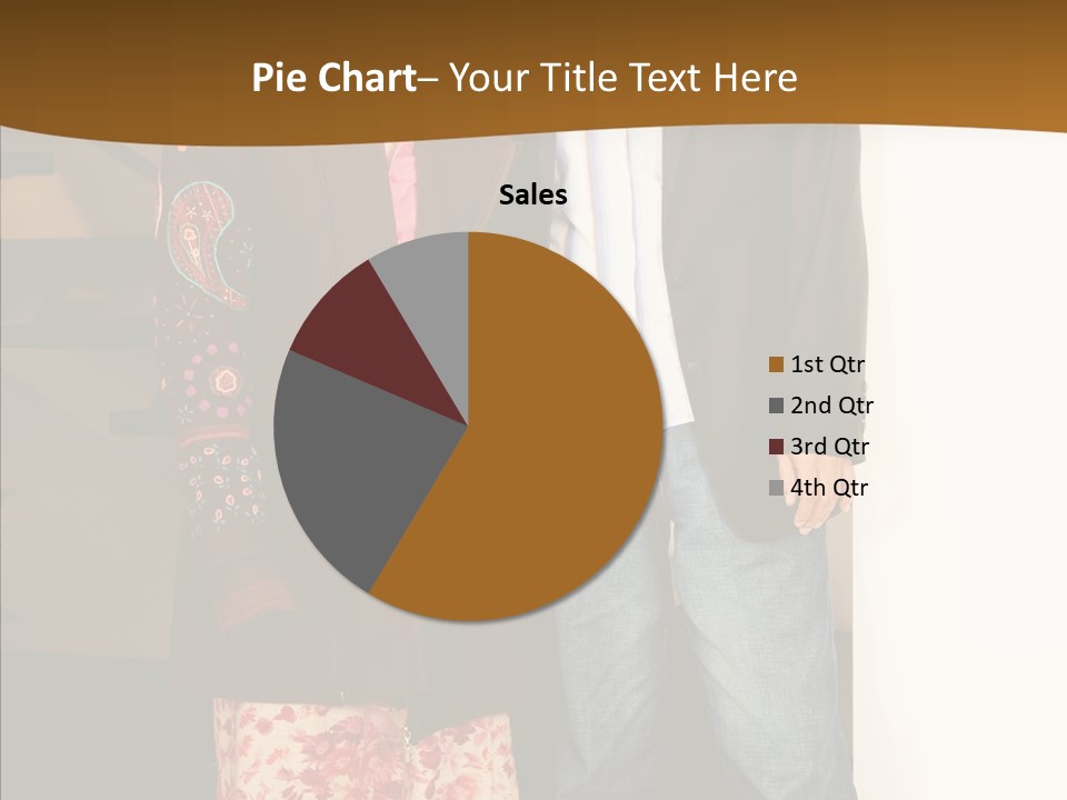 Corporate Businesspeople Casual PowerPoint Template