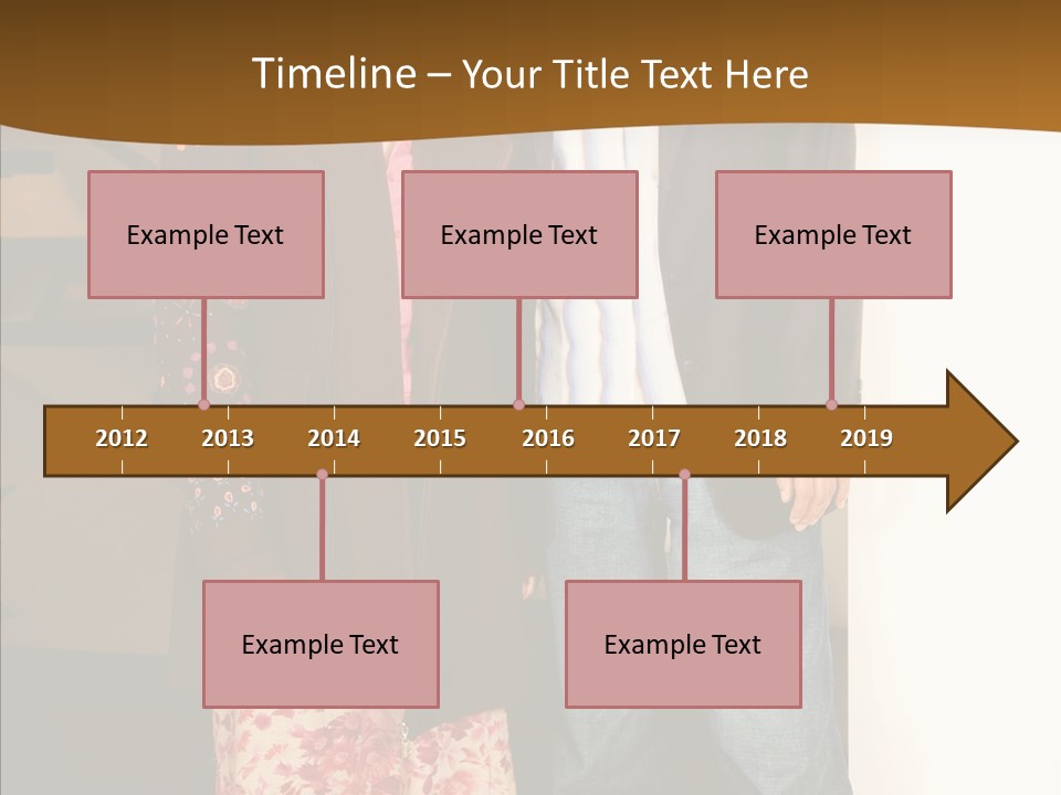 Corporate Businesspeople Casual PowerPoint Template