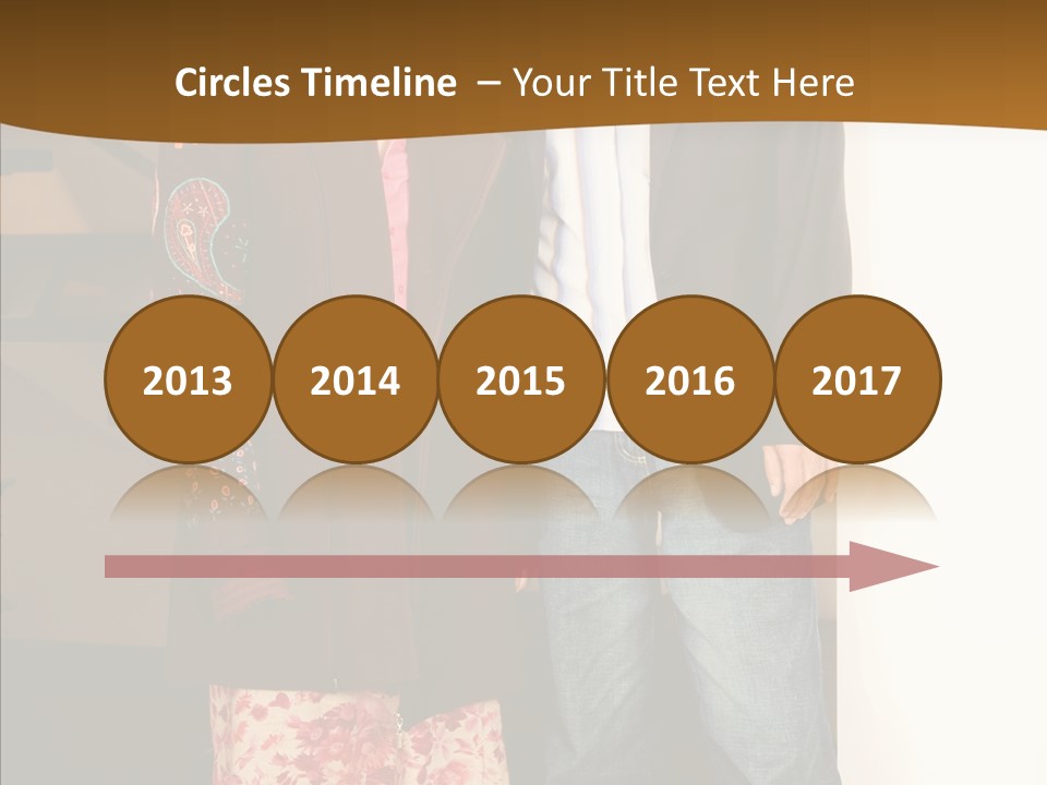 Corporate Businesspeople Casual PowerPoint Template