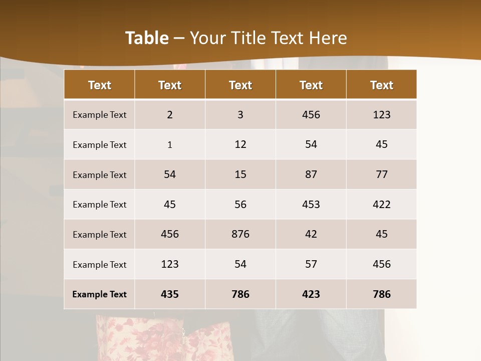 Corporate Businesspeople Casual PowerPoint Template