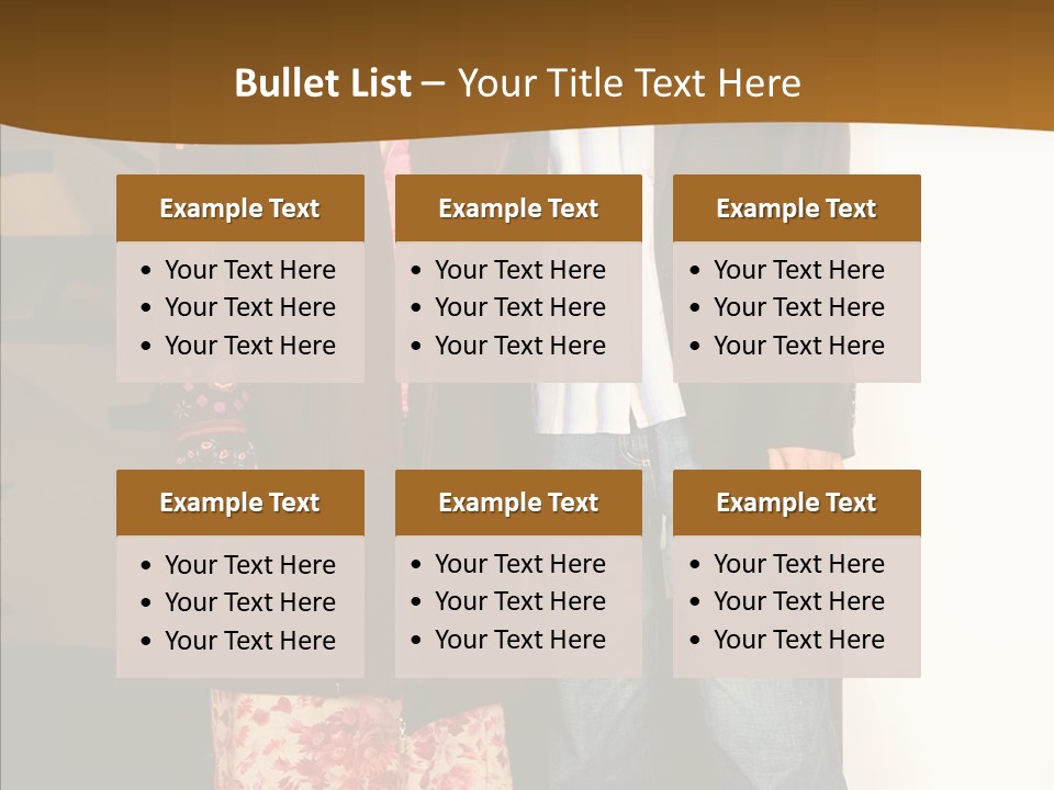 Corporate Businesspeople Casual PowerPoint Template