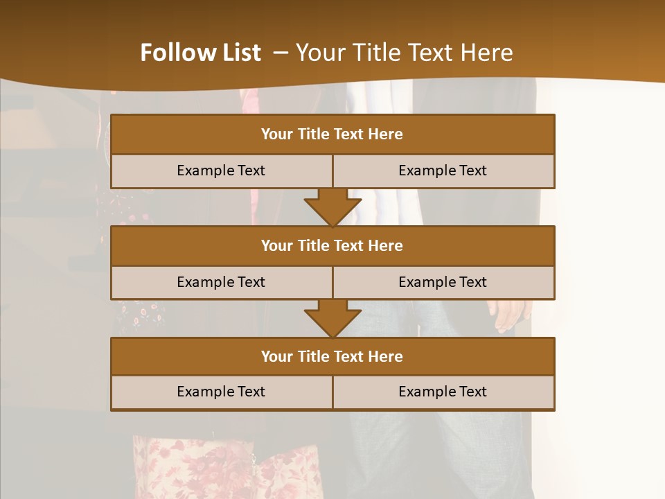 Corporate Businesspeople Casual PowerPoint Template