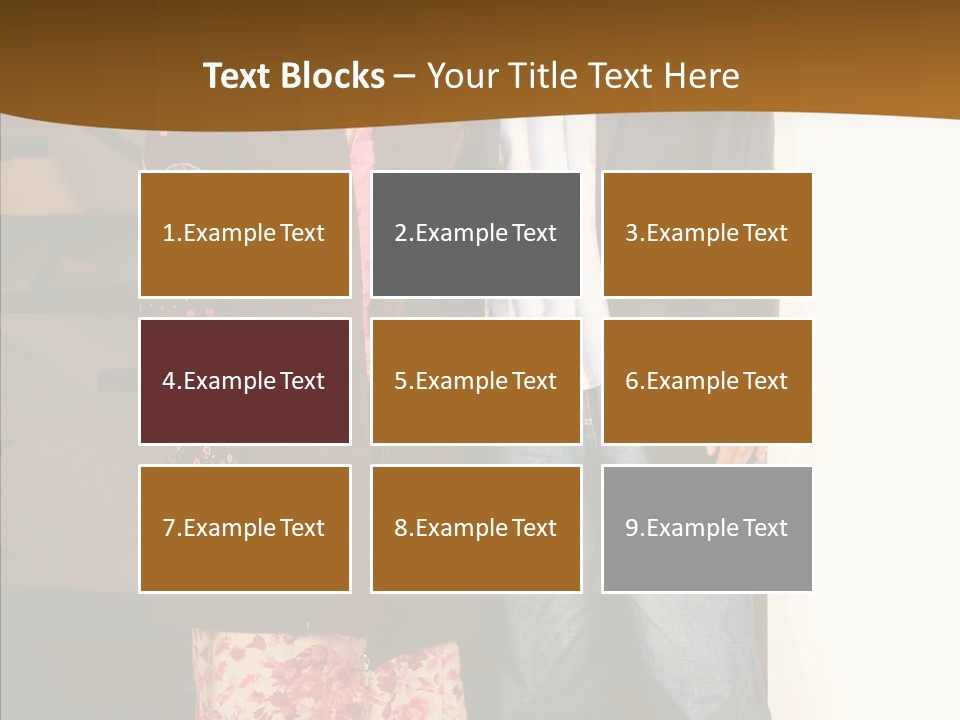 Corporate Businesspeople Casual PowerPoint Template