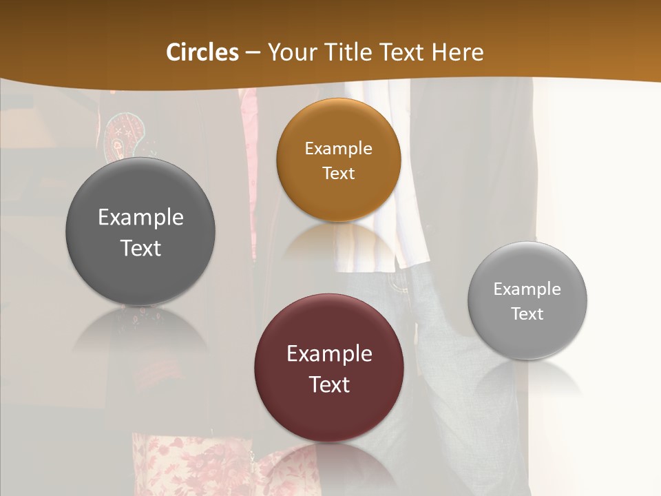 Corporate Businesspeople Casual PowerPoint Template