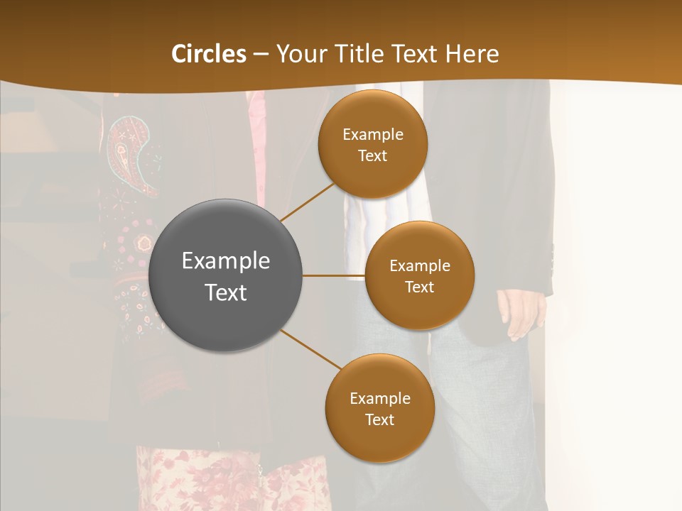 Corporate Businesspeople Casual PowerPoint Template