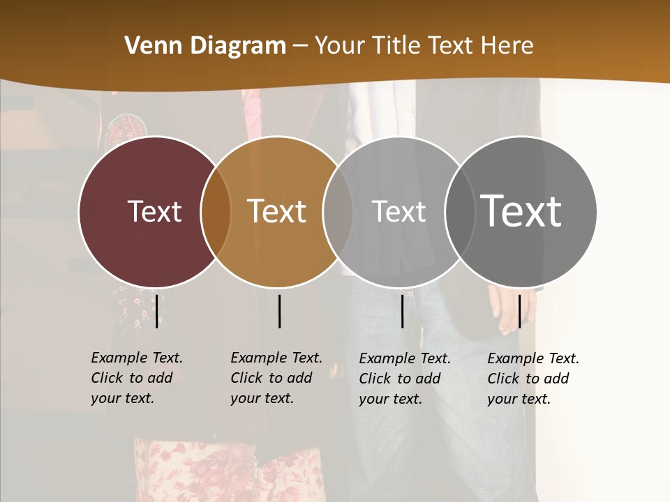 Corporate Businesspeople Casual PowerPoint Template