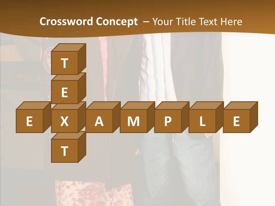 Corporate Businesspeople Casual PowerPoint Template