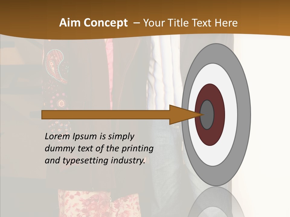 Corporate Businesspeople Casual PowerPoint Template