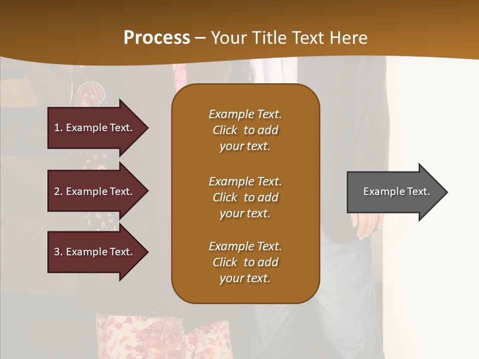 Corporate Businesspeople Casual PowerPoint Template