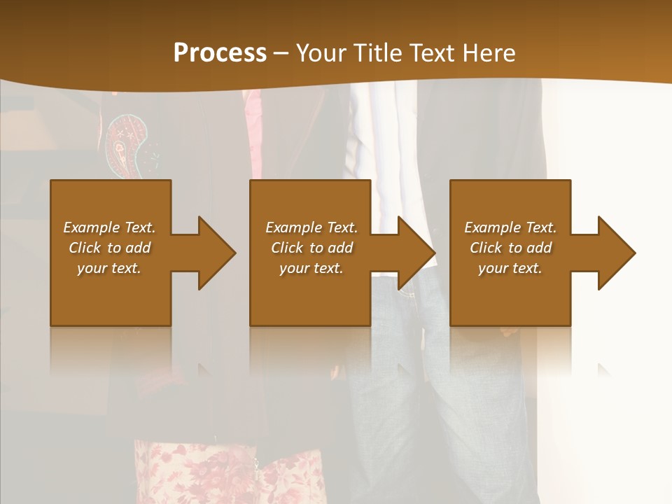 Corporate Businesspeople Casual PowerPoint Template