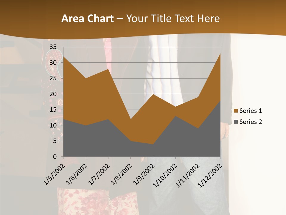 Corporate Businesspeople Casual PowerPoint Template