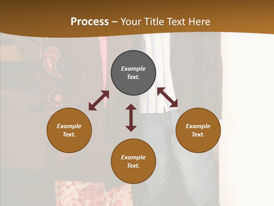 Corporate Businesspeople Casual PowerPoint Template