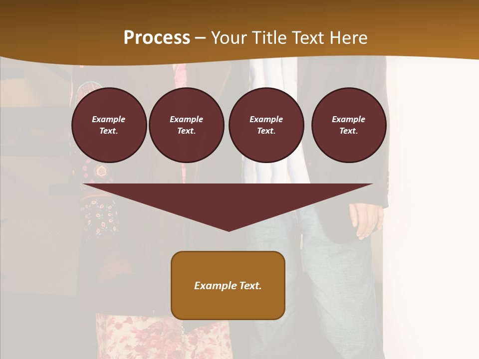 Corporate Businesspeople Casual PowerPoint Template