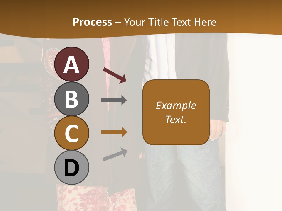 Corporate Businesspeople Casual PowerPoint Template