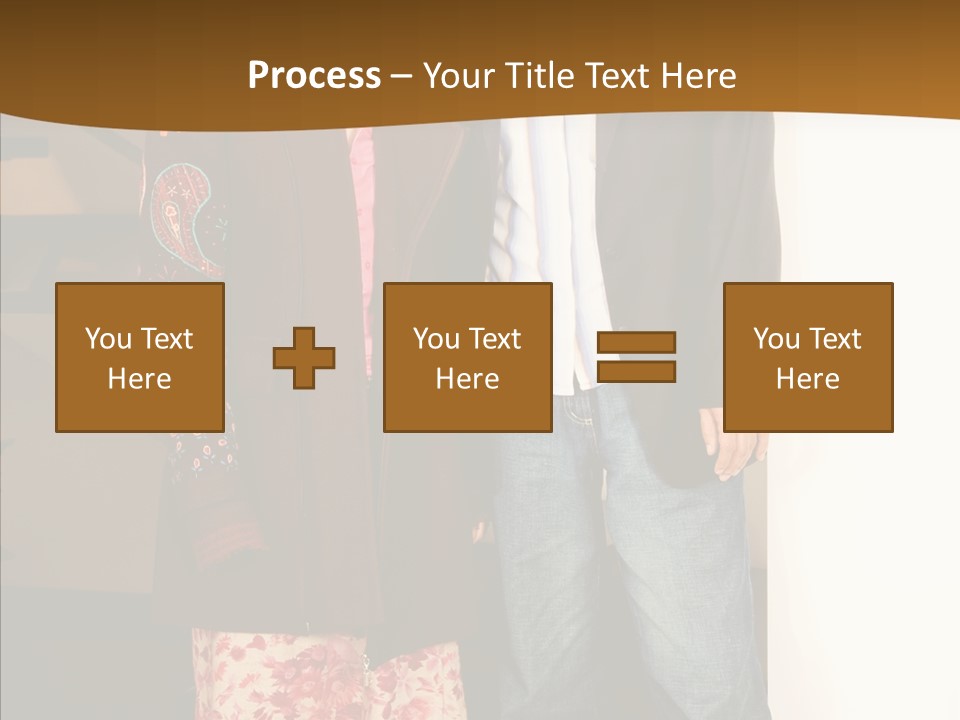 Corporate Businesspeople Casual PowerPoint Template