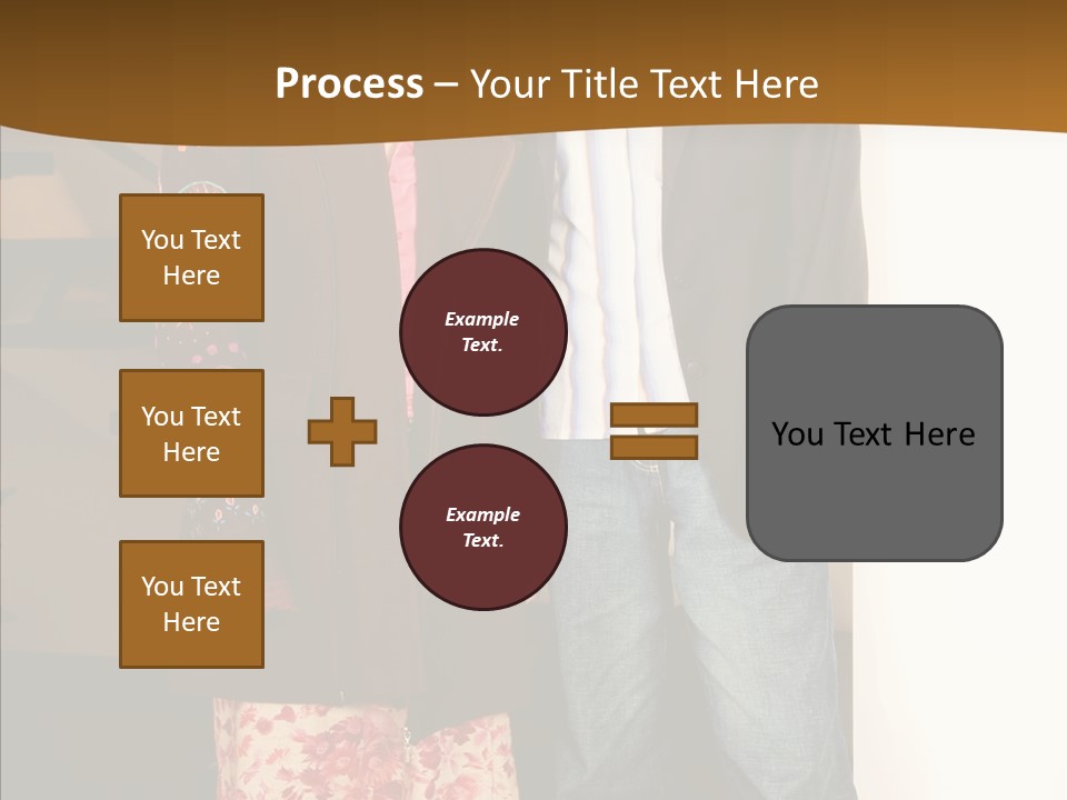 Corporate Businesspeople Casual PowerPoint Template