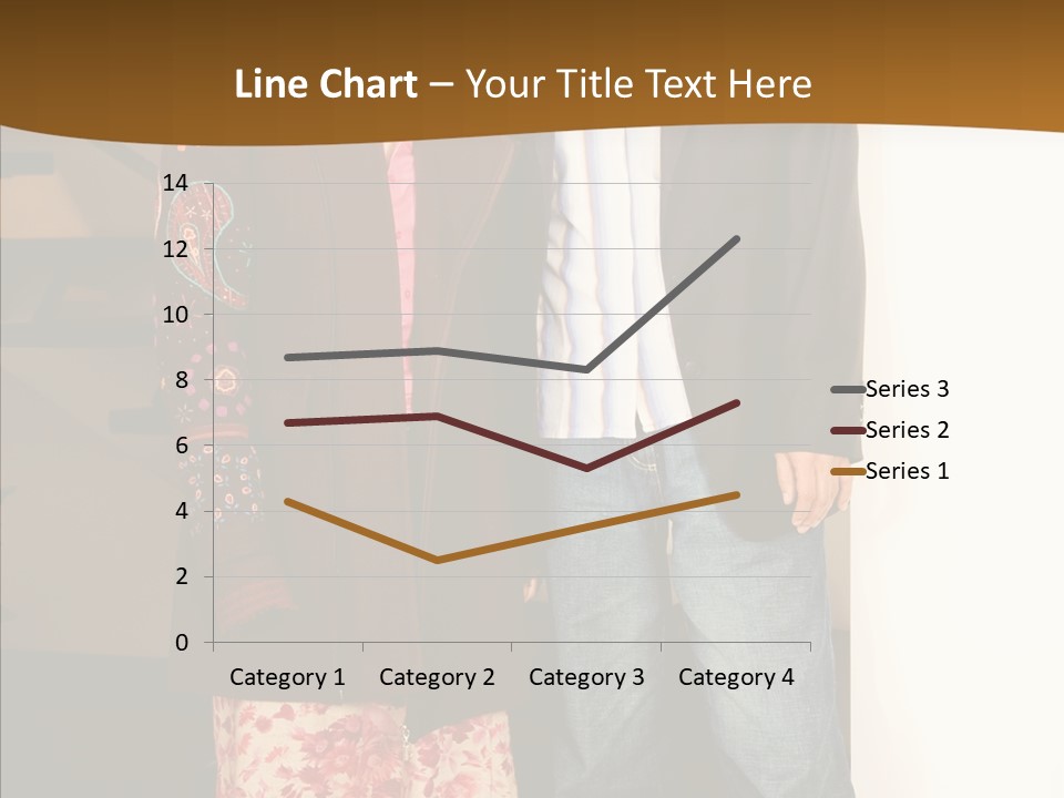 Corporate Businesspeople Casual PowerPoint Template