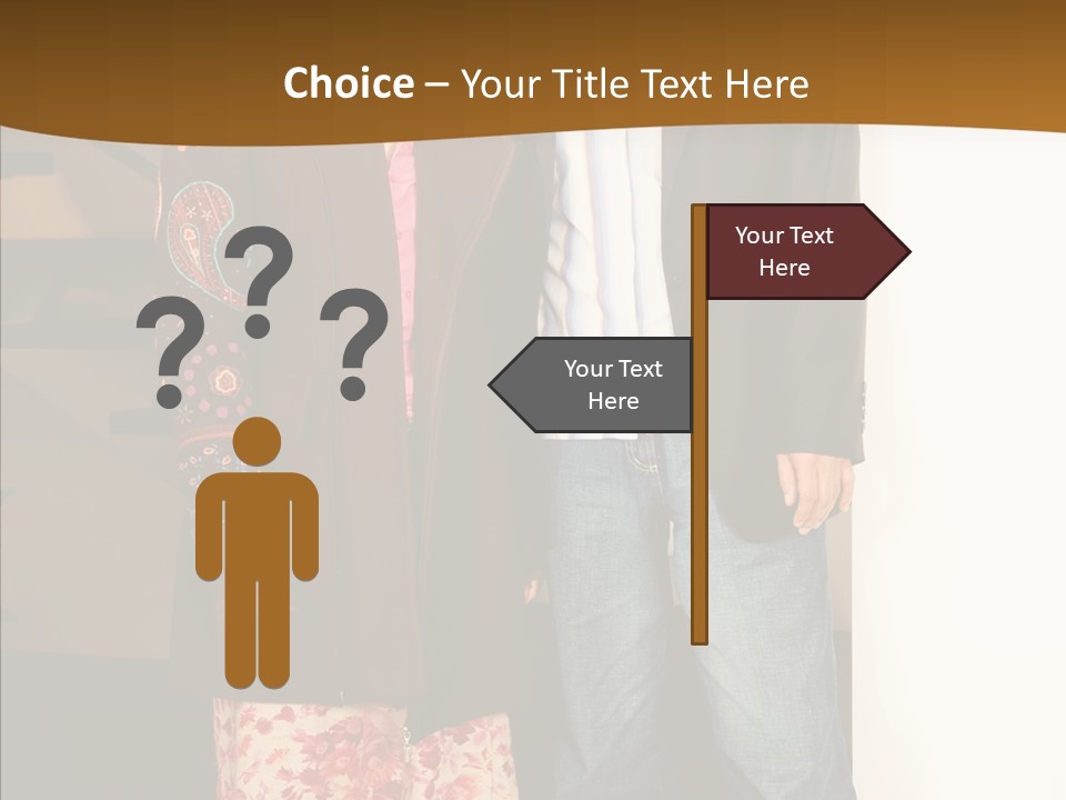 Corporate Businesspeople Casual PowerPoint Template