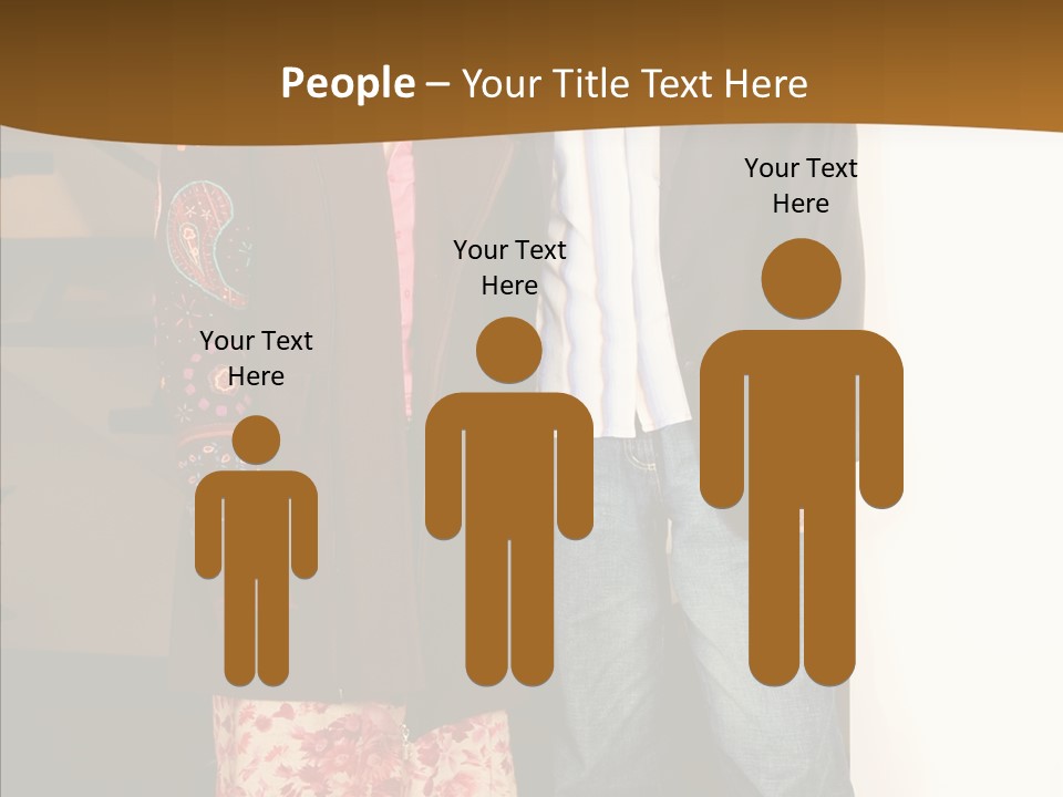 Corporate Businesspeople Casual PowerPoint Template