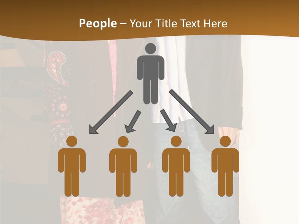 Corporate Businesspeople Casual PowerPoint Template