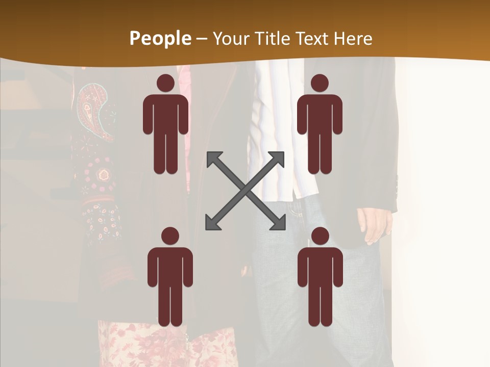 Corporate Businesspeople Casual PowerPoint Template