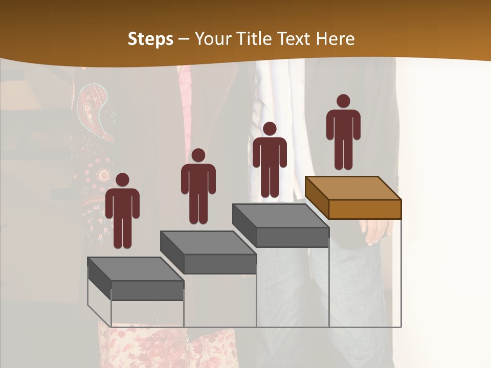 Corporate Businesspeople Casual PowerPoint Template