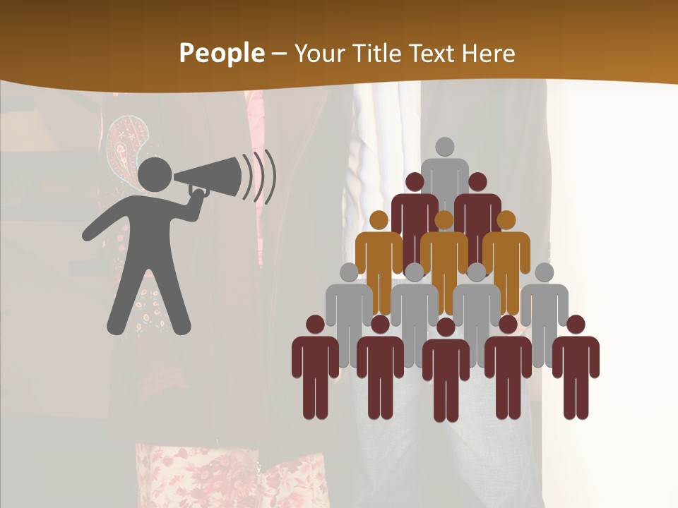 Corporate Businesspeople Casual PowerPoint Template