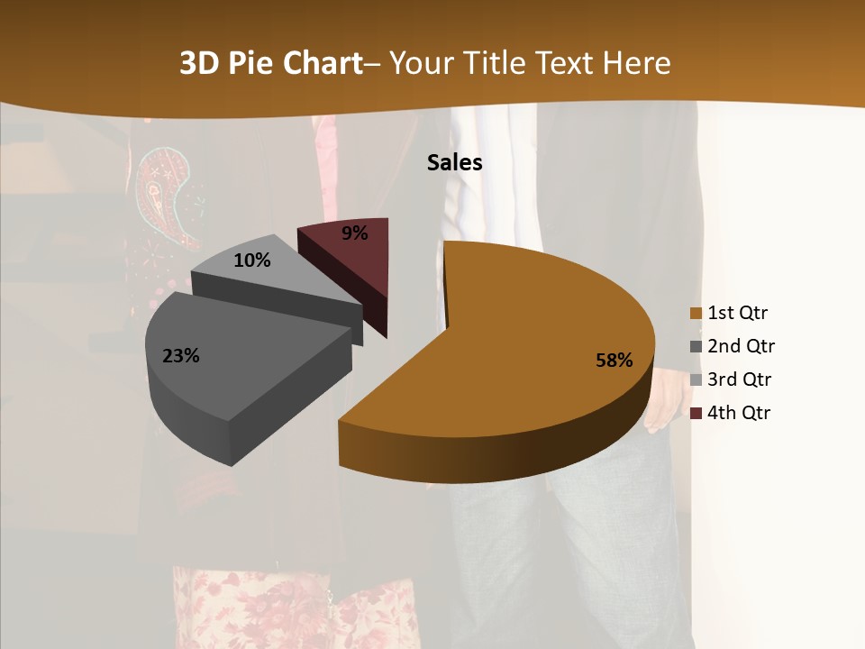 Corporate Businesspeople Casual PowerPoint Template