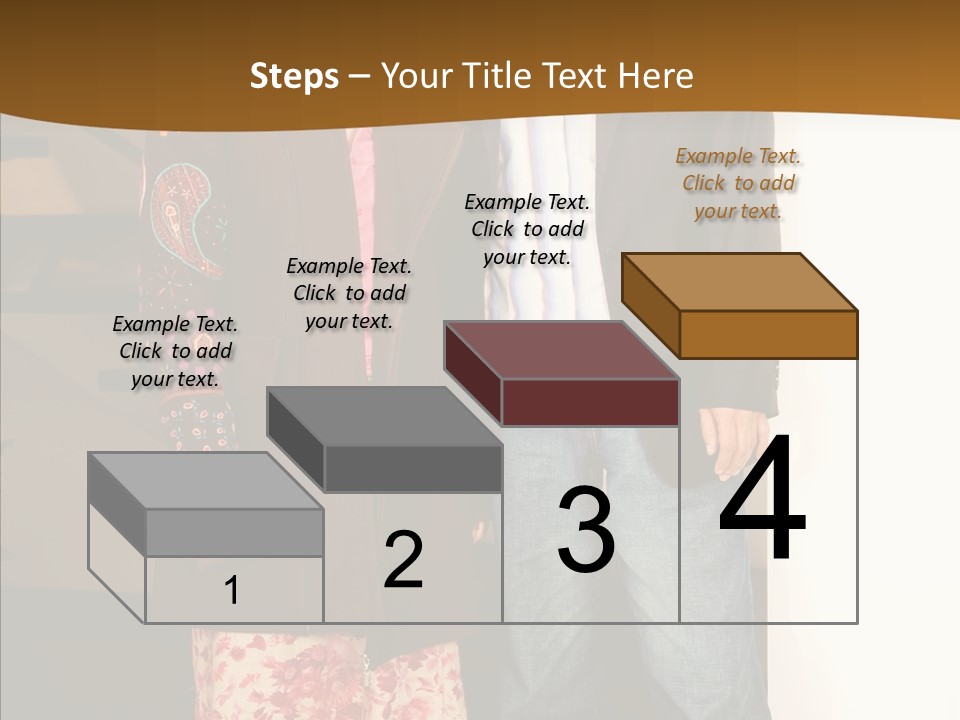 Corporate Businesspeople Casual PowerPoint Template