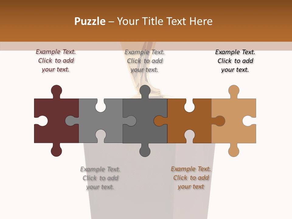 Star Insignia Trophy PowerPoint Template