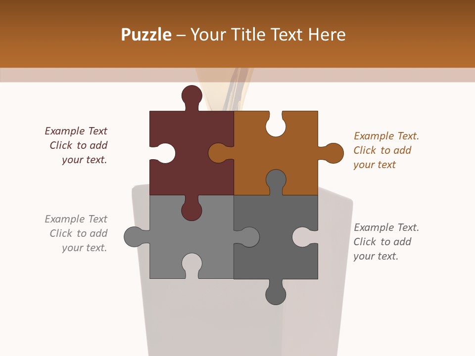 Star Insignia Trophy PowerPoint Template