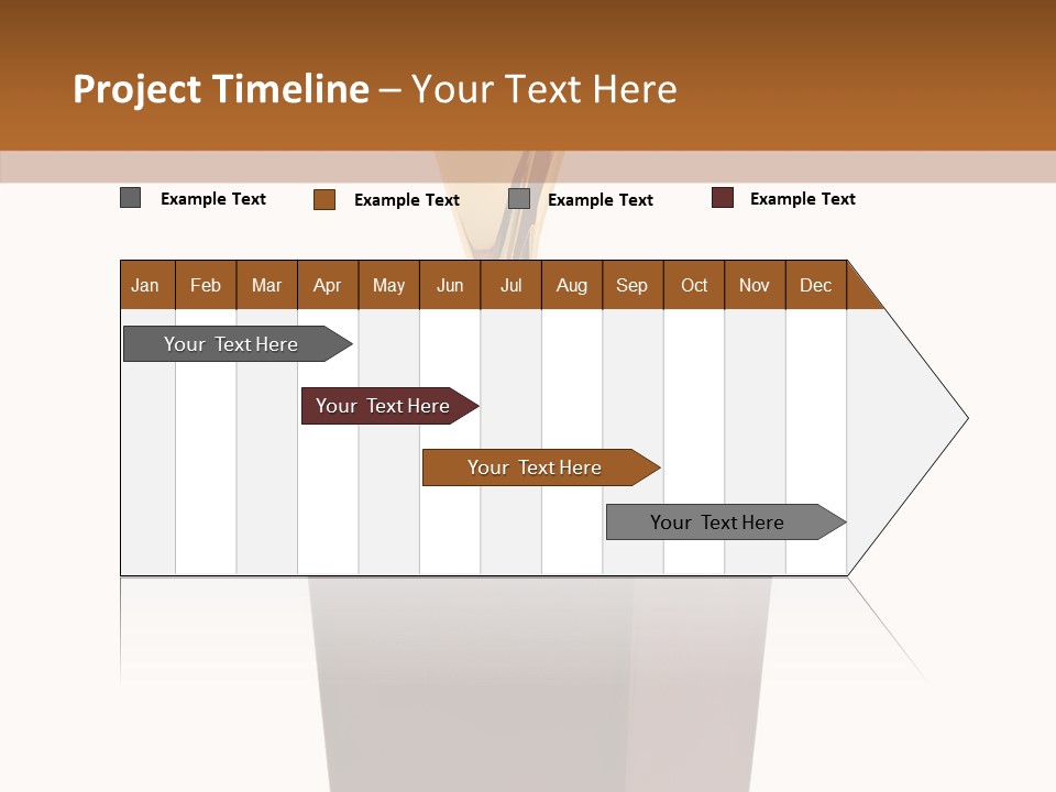 Star Insignia Trophy PowerPoint Template