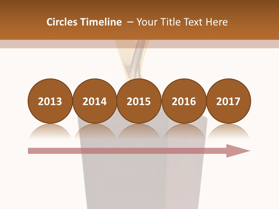 Star Insignia Trophy PowerPoint Template