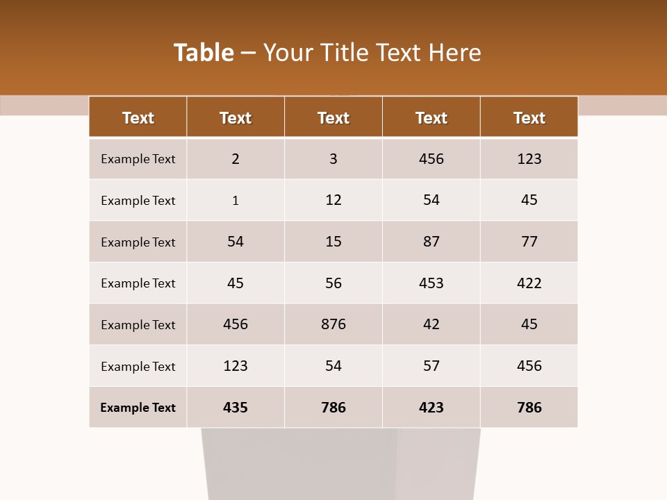 Star Insignia Trophy PowerPoint Template