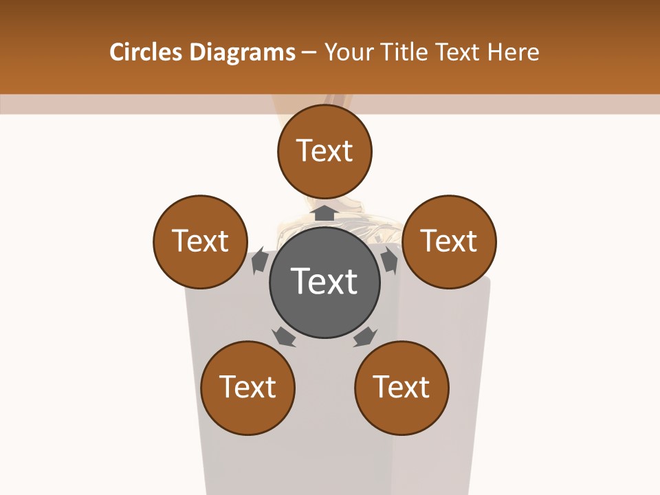 Star Insignia Trophy PowerPoint Template