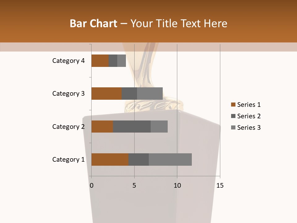 Star Insignia Trophy PowerPoint Template