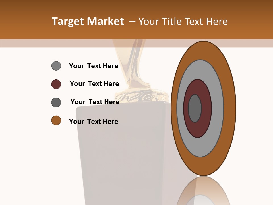 Star Insignia Trophy PowerPoint Template