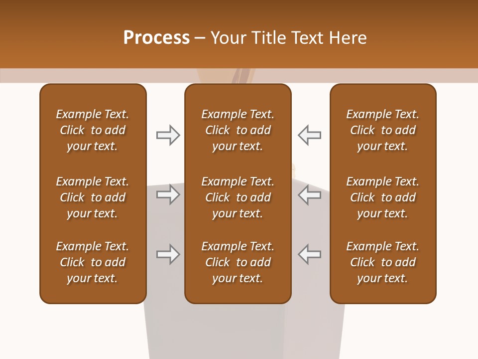 Star Insignia Trophy PowerPoint Template