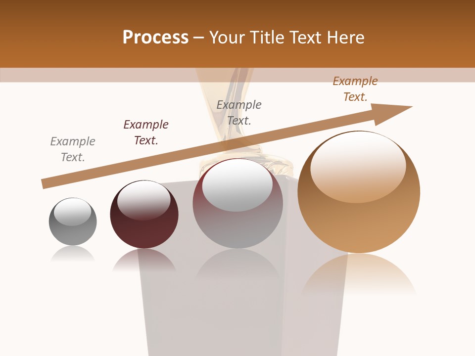 Star Insignia Trophy PowerPoint Template