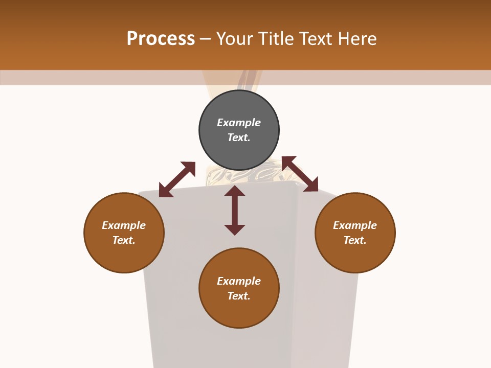 Star Insignia Trophy PowerPoint Template